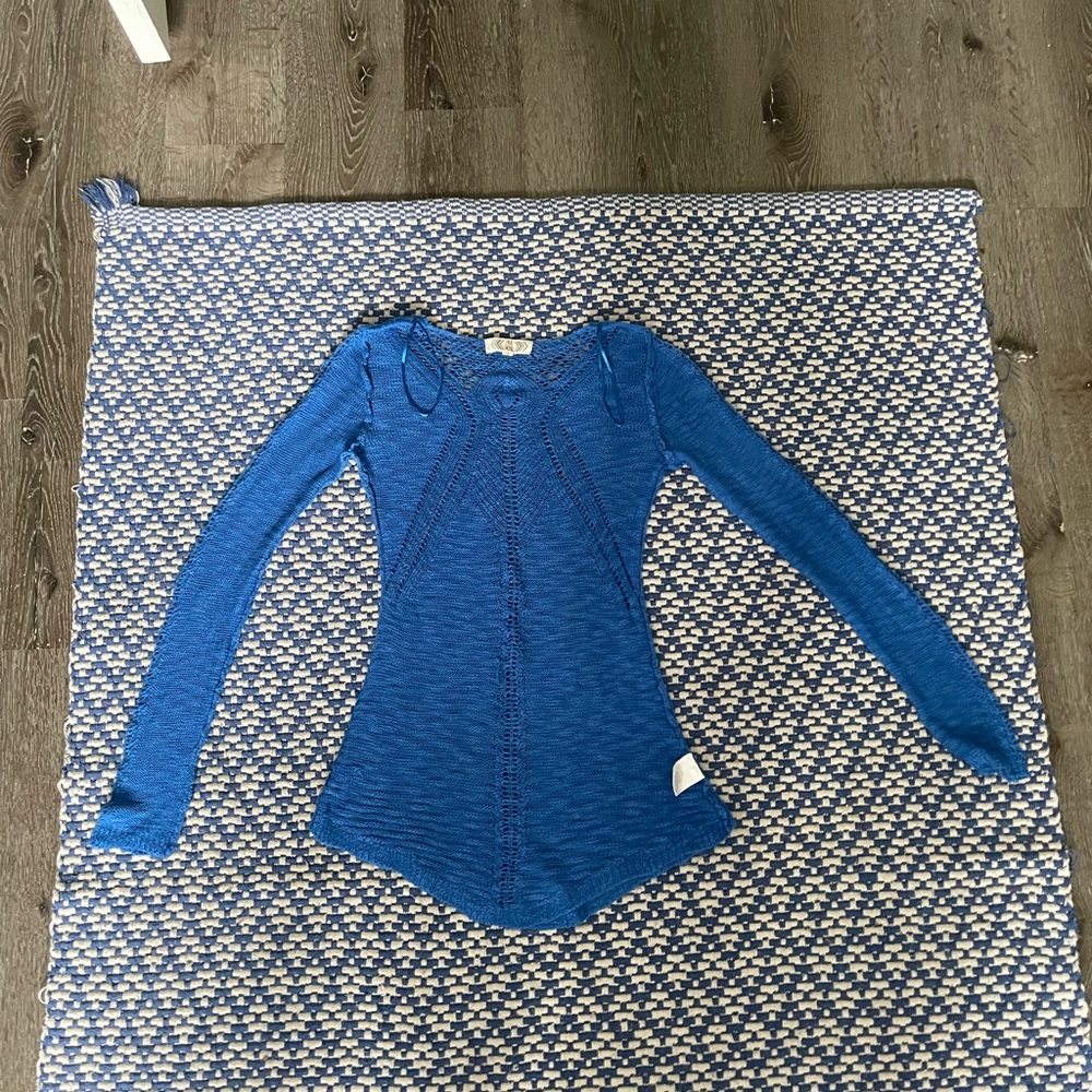 Blue sweater